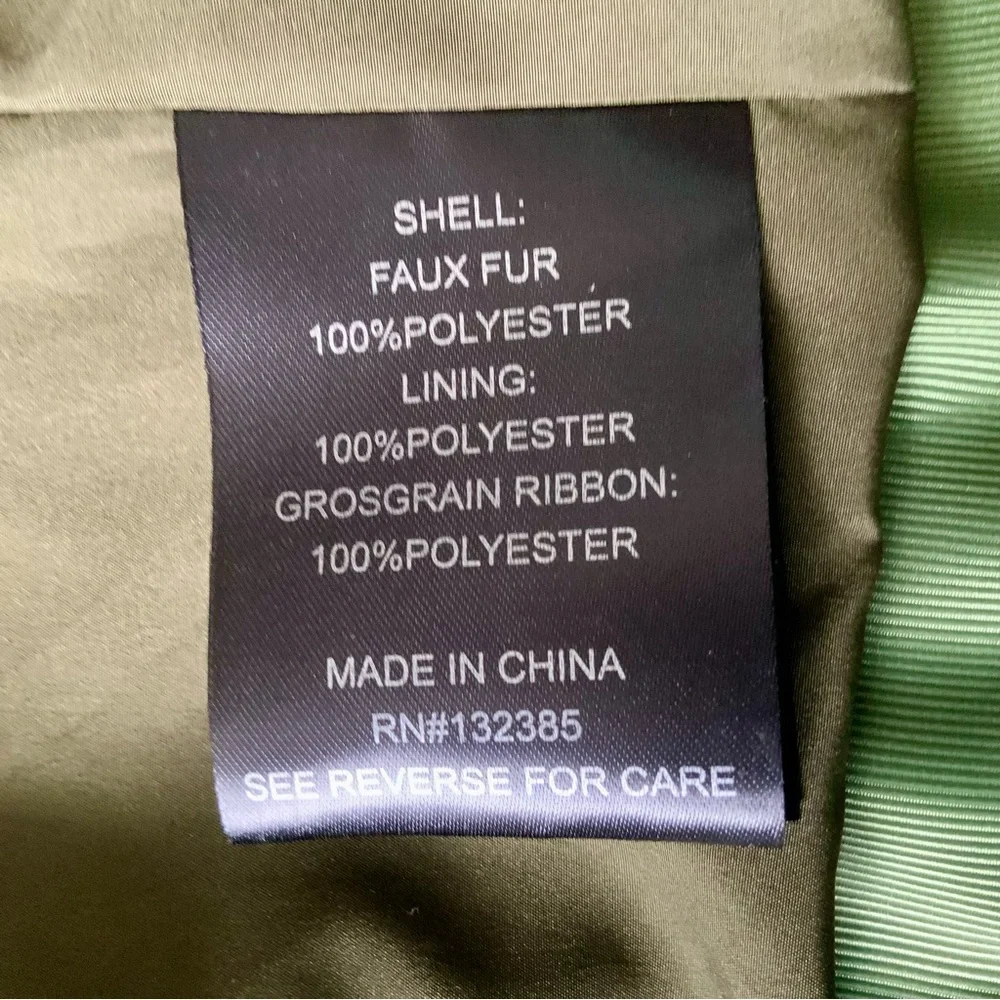 NWT STELLA + LORENZO Teddy Jacket Plush Oversized Olive Green Brown Medium